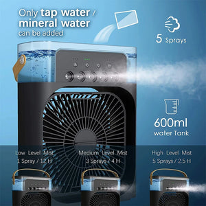 El Mini Ventilador UltraRefrescante con Niebla de Hielo ❄️