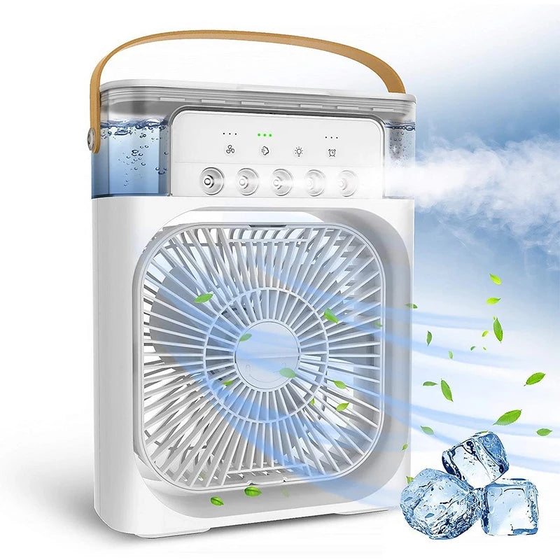 El Mini Ventilador UltraRefrescante con Niebla de Hielo ❄️