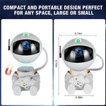 Galaxy Star Astronaut Projector LED Night Light Starry Sky Porjectors Lamp Decoration Bedroom Room Decorative For Children Gifts